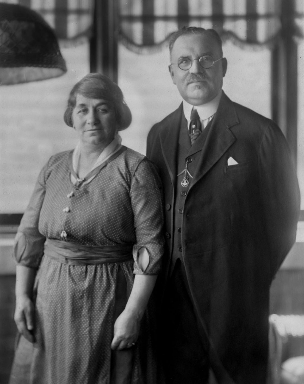 Abraham and Tillie Fineberg (Ida's parents) circa 1920
